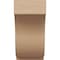 Ekena Millwork 10"W x 10"D x 20"H Wide Van Buren Rough Cedar Woodgrain TimberThane Corbel, Primed Tan CORUR10X10X20VANRCPR - alternate 4